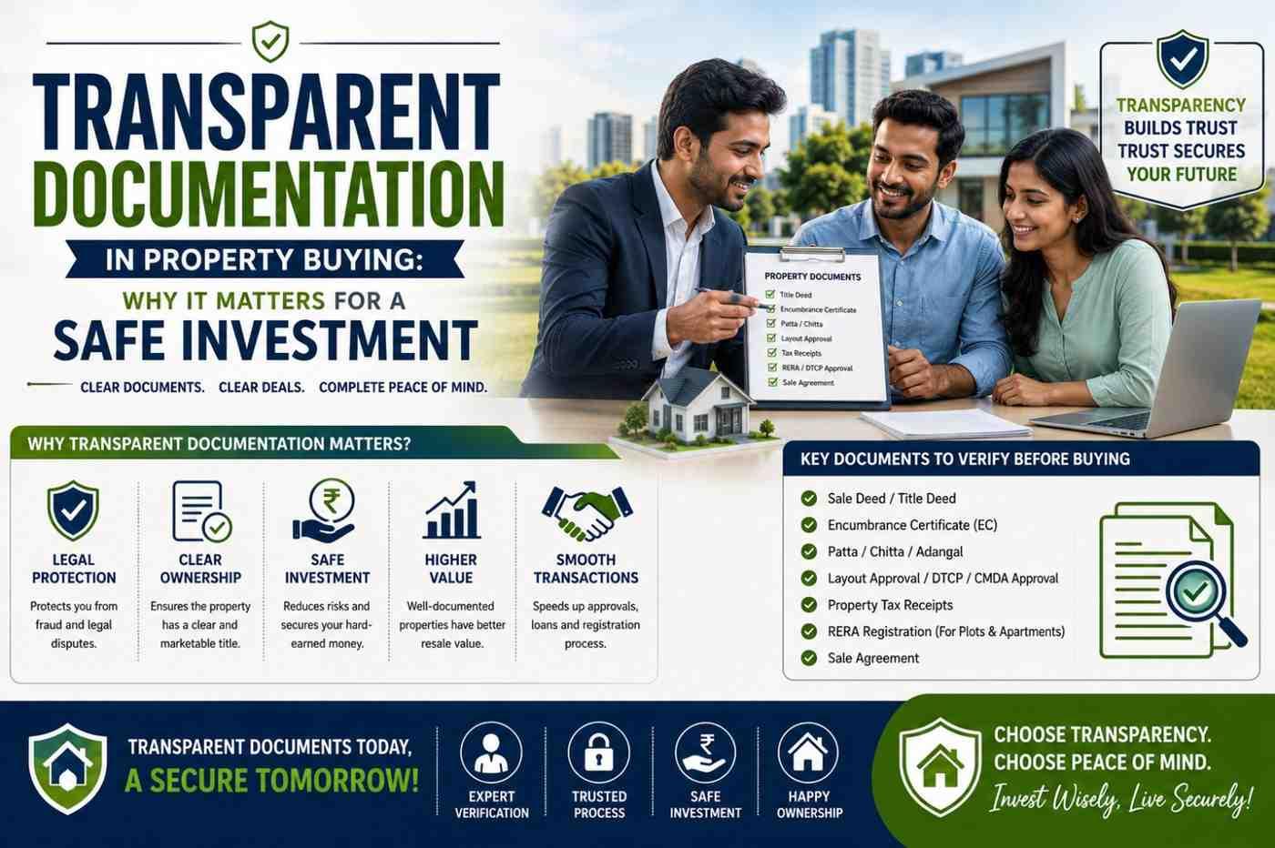 Transparent Documentation in Property Buying: Why It Matters for a Safe Investment