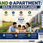 Land vs Apartment: RERA Rules Explained – Complete Guide for Property Buyers in Tamil Nadu